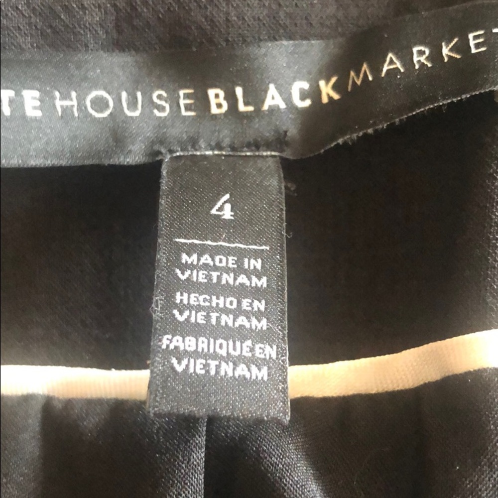 WHBM black, fully lined jacket - Picture 5 of 6